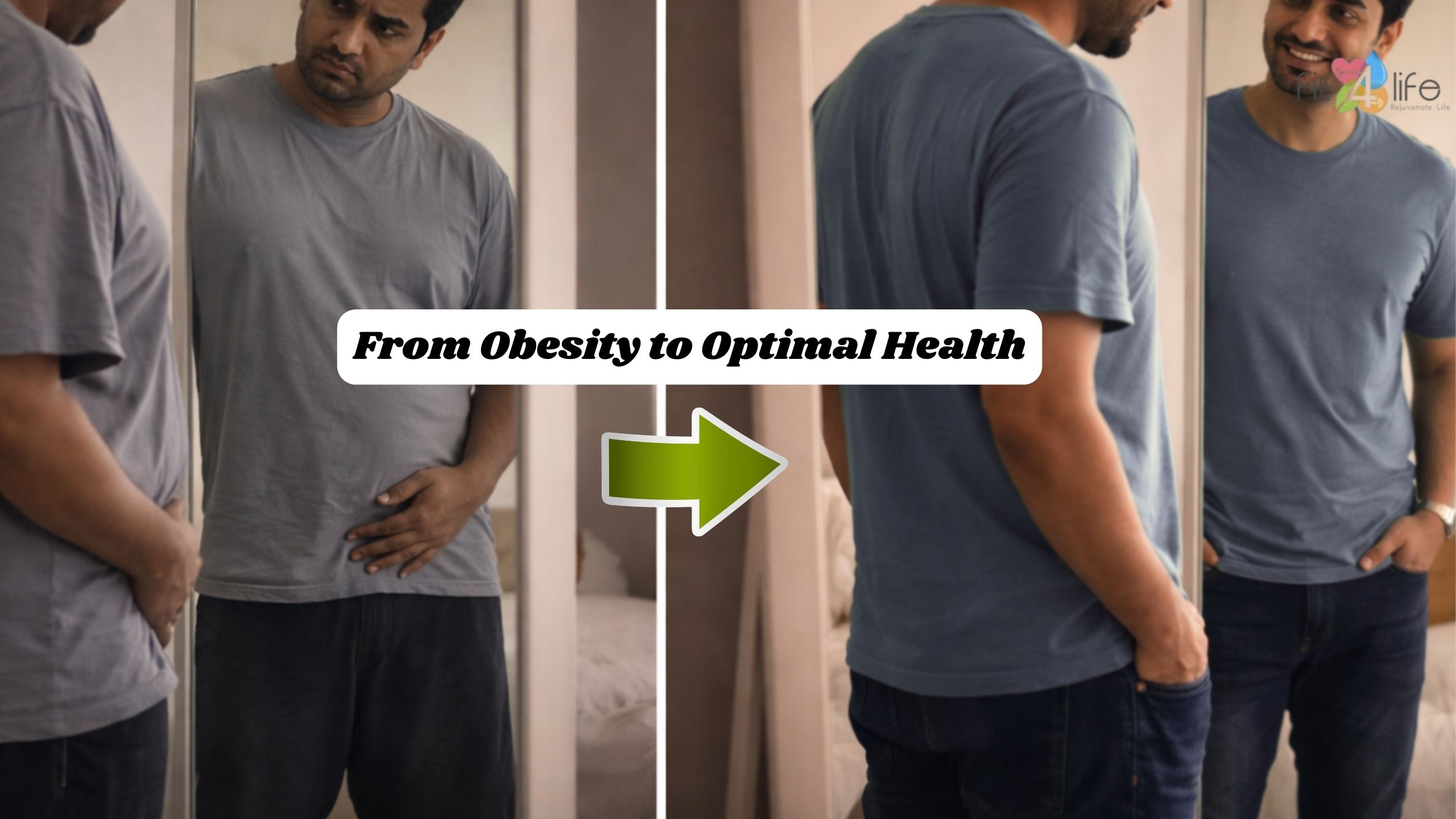 From Obesity to Optimal Health: Basavaraj’s 33 kg Transformation Through Mindful Eating and Sustainable Lifestyle Change