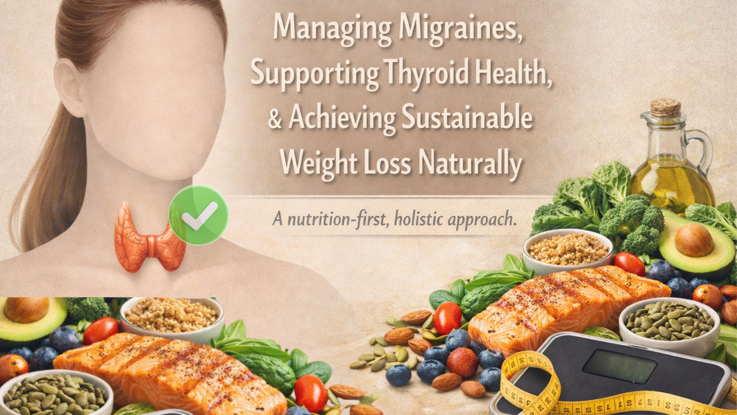 Managing Migraines, Supporting Thyroid Health, & Achieving Sustainable Weight Loss Naturally